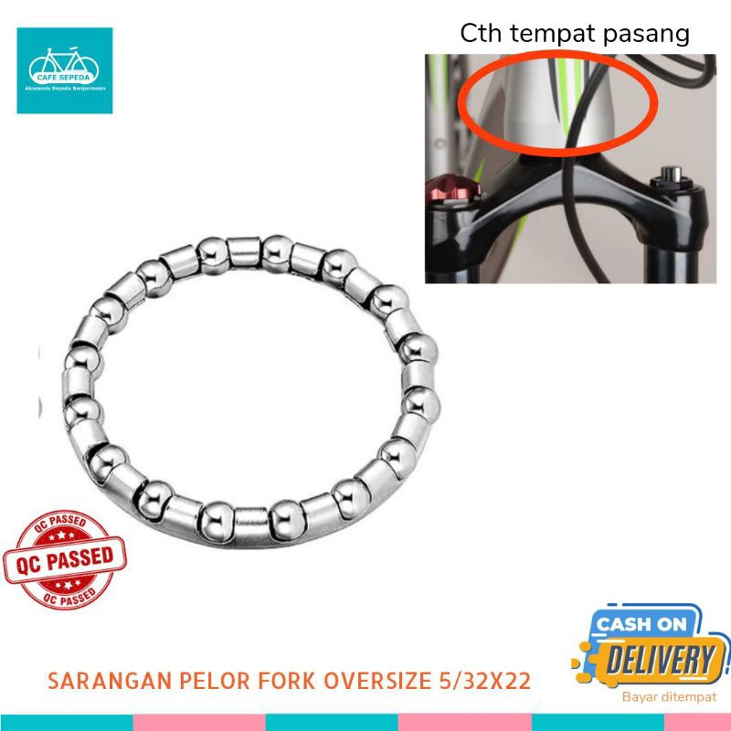 SARANGAN PELOR GOTRI FORK OVERSIZE 5/32x22 SEPEDA MTB RB BMX