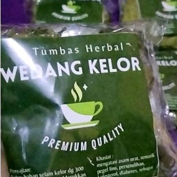 

wedang kelor ketumbar sudah sertifikasi halal / teh ketumbar / wedang kolesterol