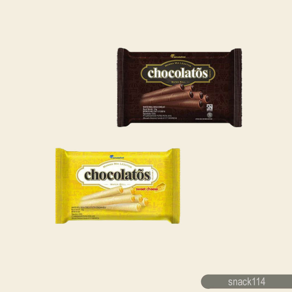 

Gery Chocolatos Wafer Roll Long 15gr - Gery Chiocolatos Wafer Roll - Wafer Coklat