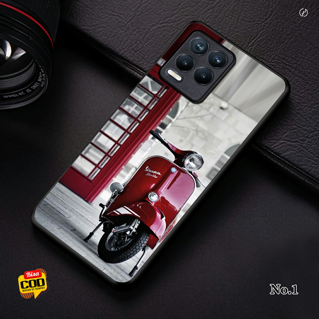 Soft Case Glass Kaca (CC37) REALME 8/8 PRO Casing Handphone REALME 8/8 PRO