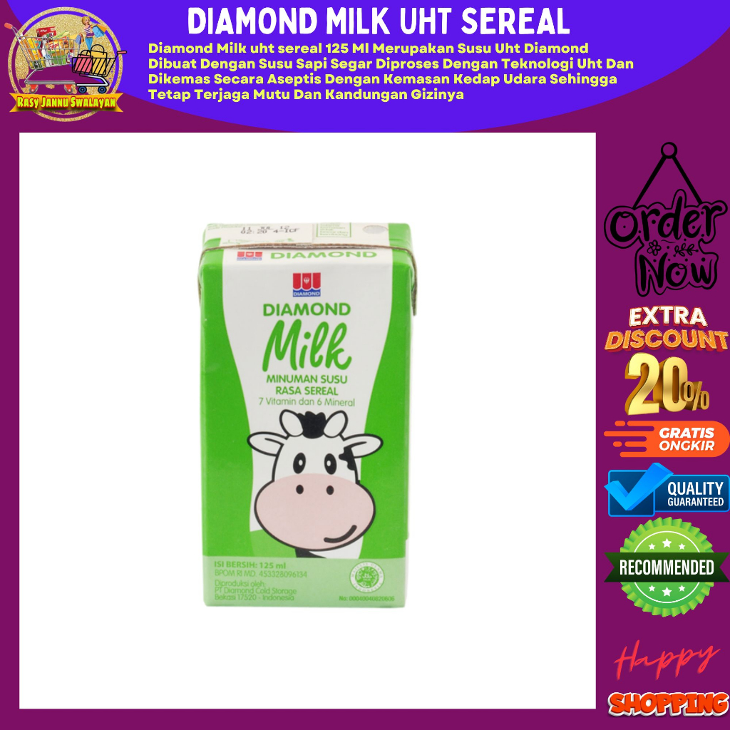 

Diamond Milk UHT Cereal 125ml