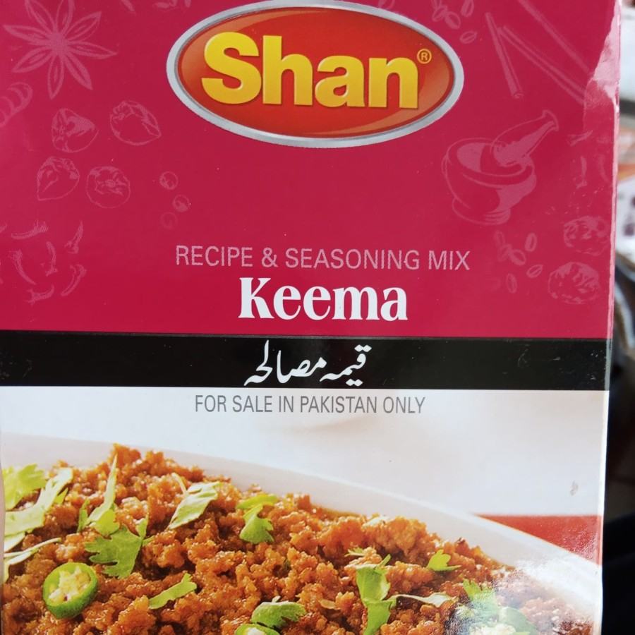 

Keema masala merk shan 50 gram