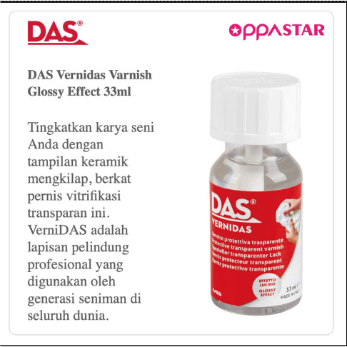 

Das Vernidas 33 ml Cat Varnish Transparan Glossy