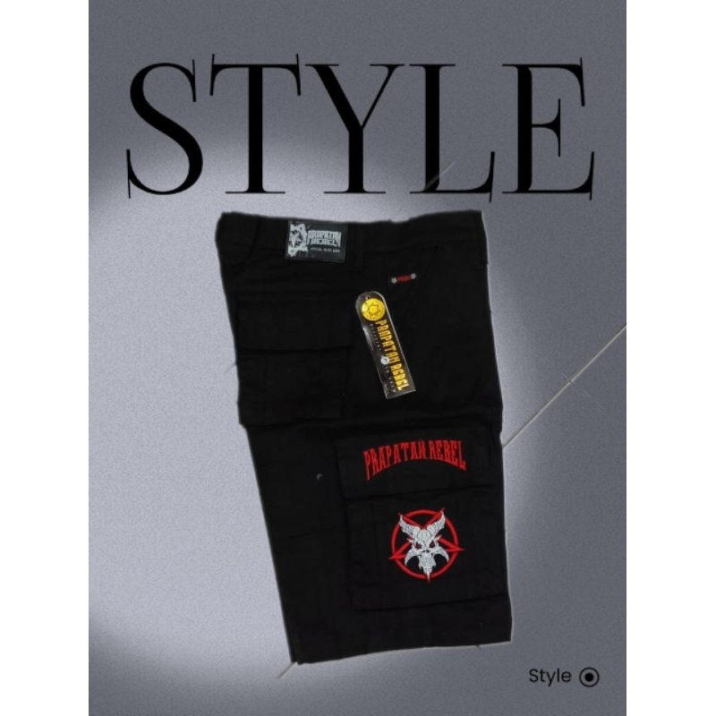 CELANA PENDEK CARGO PRAPATAN REBEL ORIGINAL