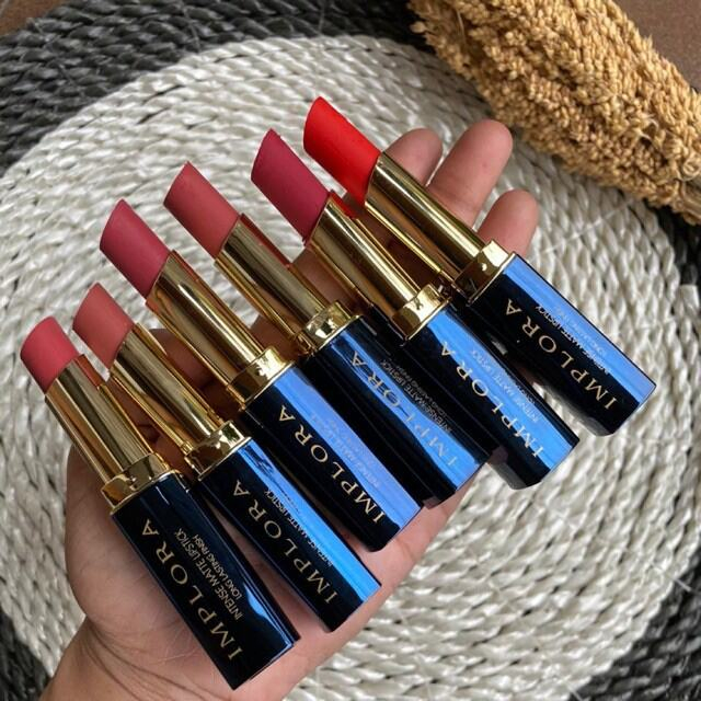 IMPLORA INTENSE MATTE LIPSTIK LONG LASTING FINISH ( LIPSTIK IMPLORA )