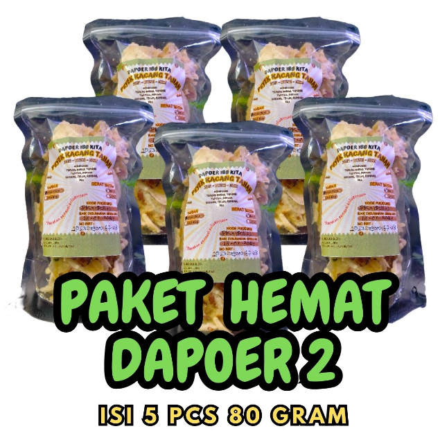 

PEYEK KACANG DAPOER IBU KITA ISI 5 PCS