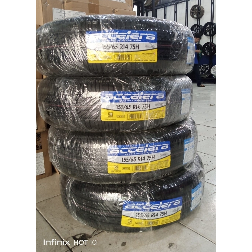 Ban Mobil Baru 155 65 R14 Accelera Ecoplush Tubeles Cawang , Dewi Sartika , Uki , Otista