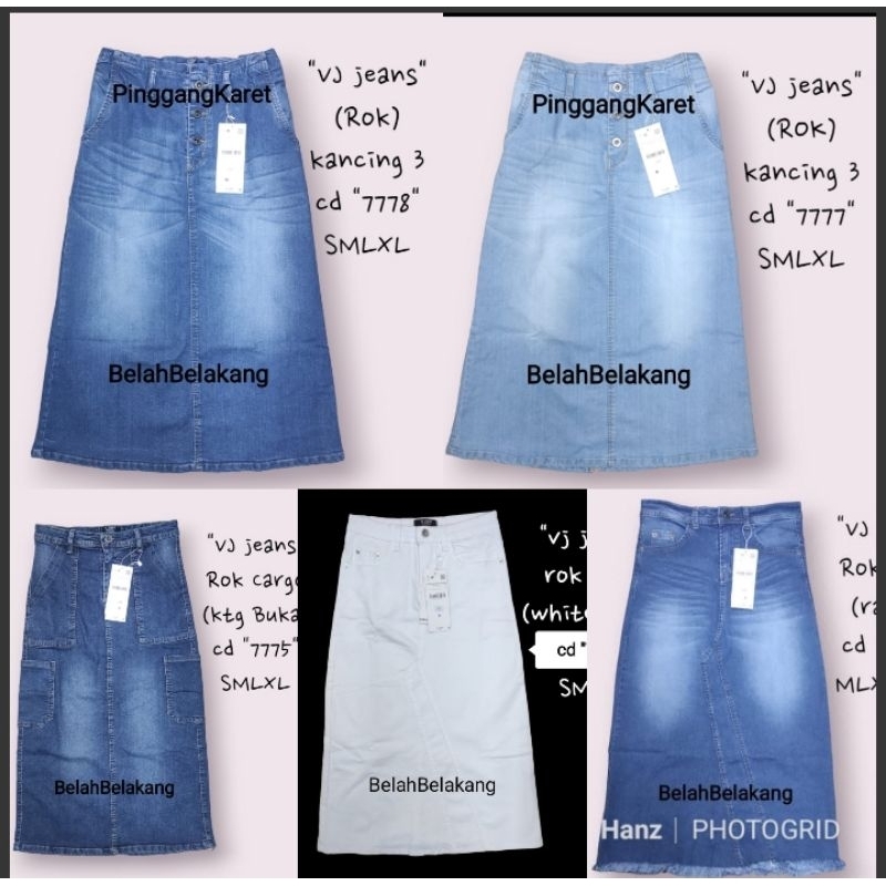 Rok Jeans VJ ORIGINAL