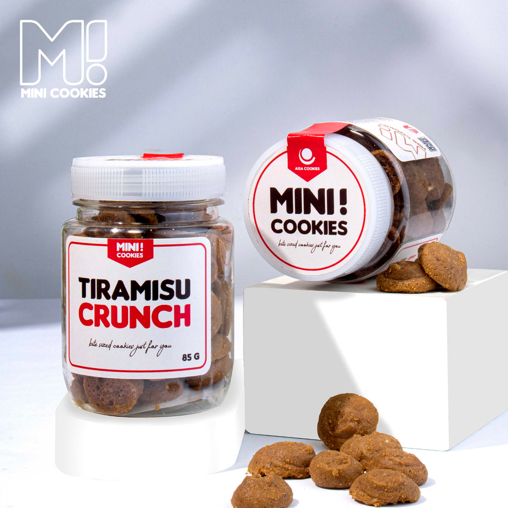 

Tiramisu Crunch PREMIUM ( Mini Cookies ) - Kukis - Snack - Renyah - Tiramisu