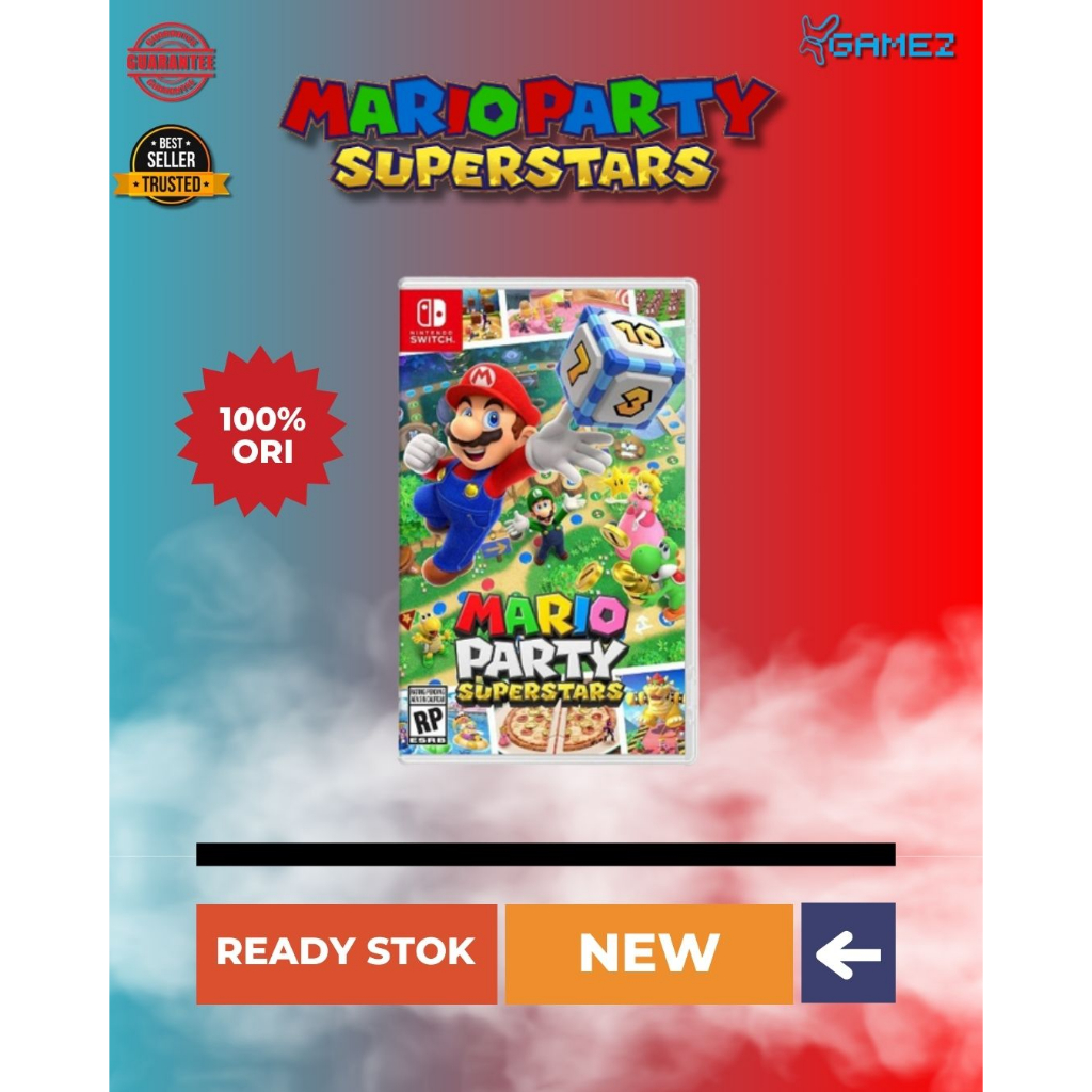 Kaset Game Mario Party Superstar Original