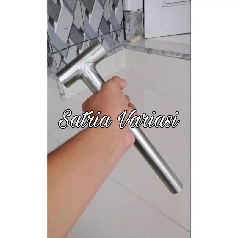 Palu Pemecah Es Batu / Palu Penghancur Es Batu / Full Stainless