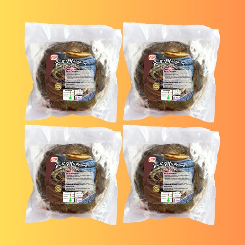 

NOB [PAKET 4 PACK] ROTI MARYAM COKELAT