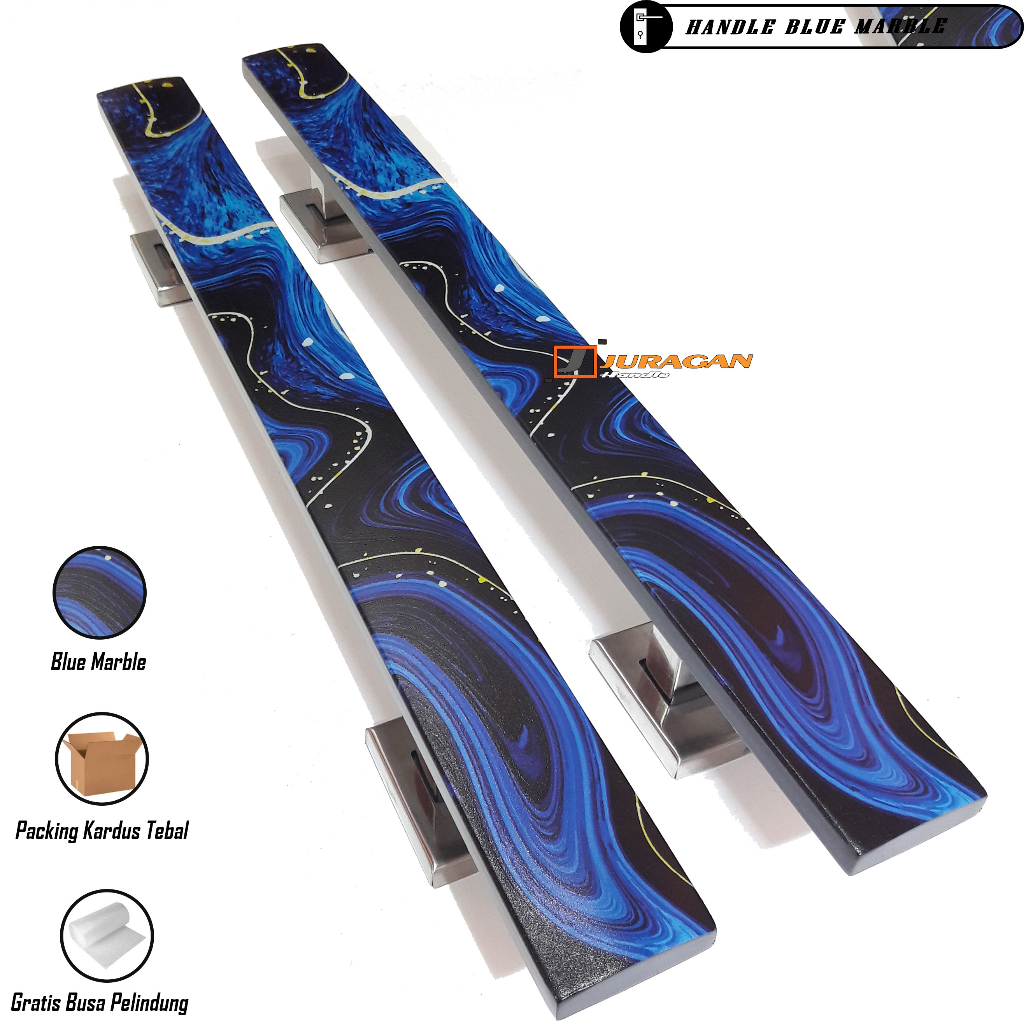 Gagang Pintu Rumah 2 Pintu Mewah 60 cm Handle Pintu Modern Minimalis Stainless