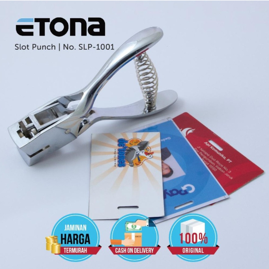 

Pembolong ID Card SLOT PUNCH E101 ETONA