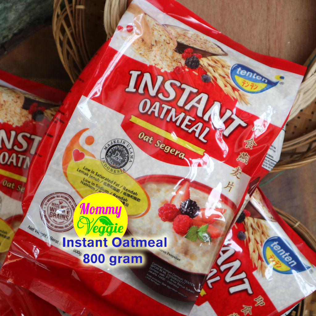 

Instan Oatmeal | 800 gram | Vegan dan Vegetarian Friendly