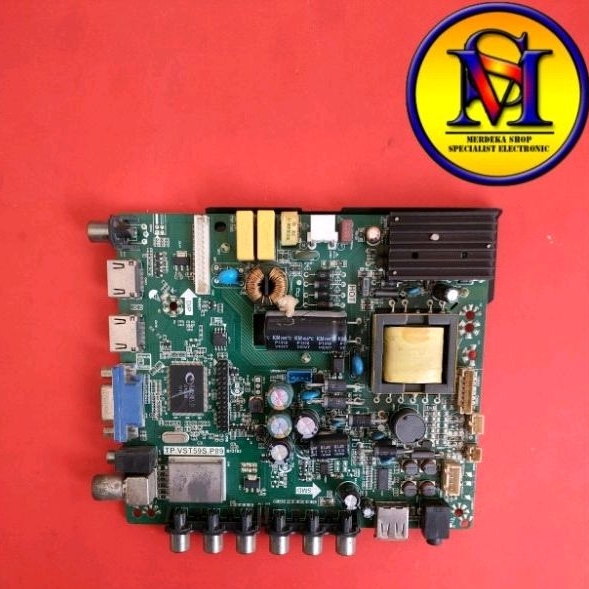 mb mobo mainboard mhoterboar module mesin tv changhong LED32B2700