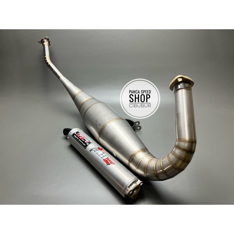 KNALPOT RACING RC3 NINJ R DAN NINJA RR PERUT 38