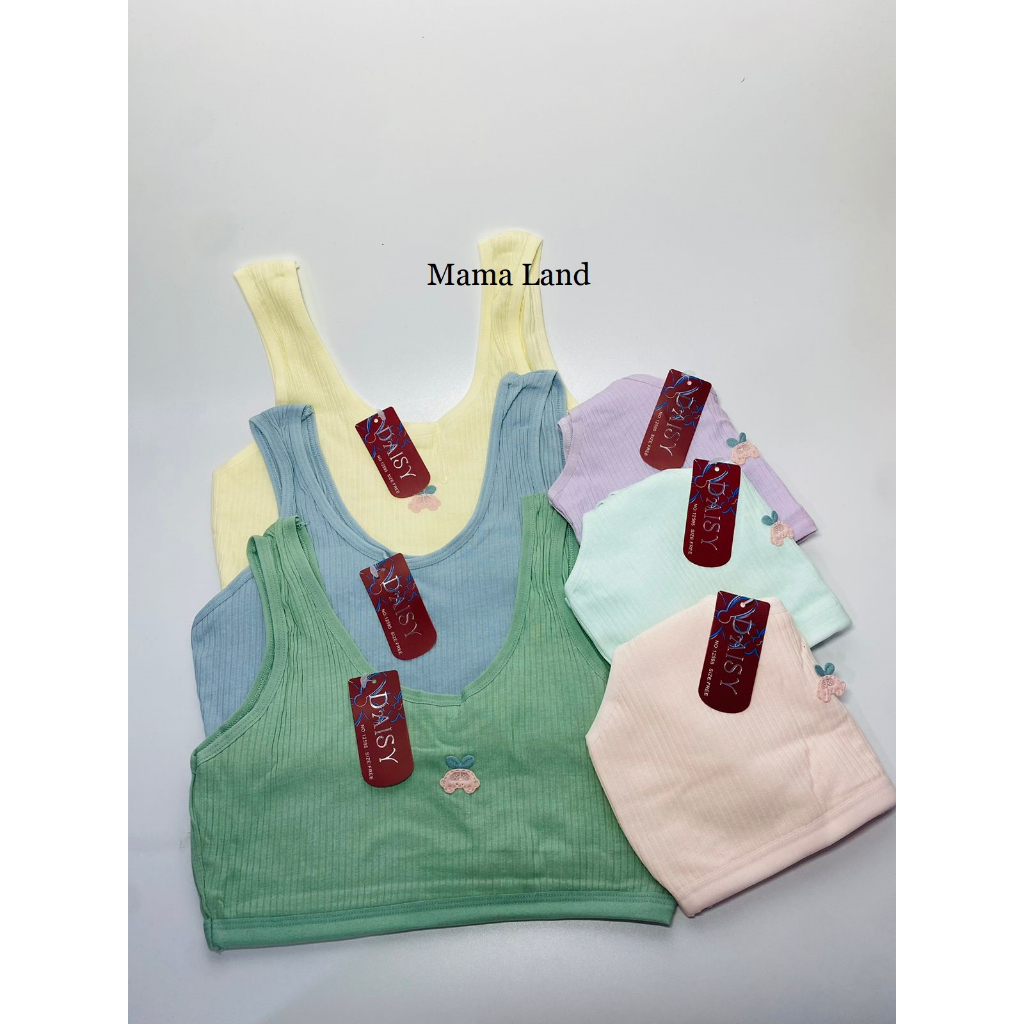 Bra BH Miniset Anak Remaja Daisy 12595 Free Size Katun Lembut - Makassar