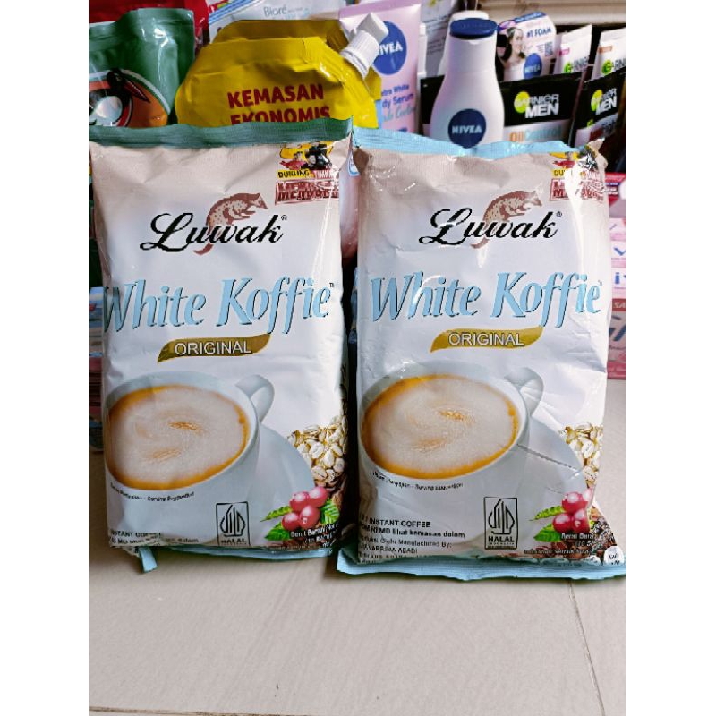 

Kopi luwak white Coffee original 20gr x 10 sachet