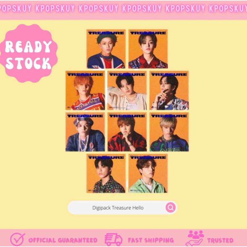 TREASURE HELLO DIGIPACK ALBUM