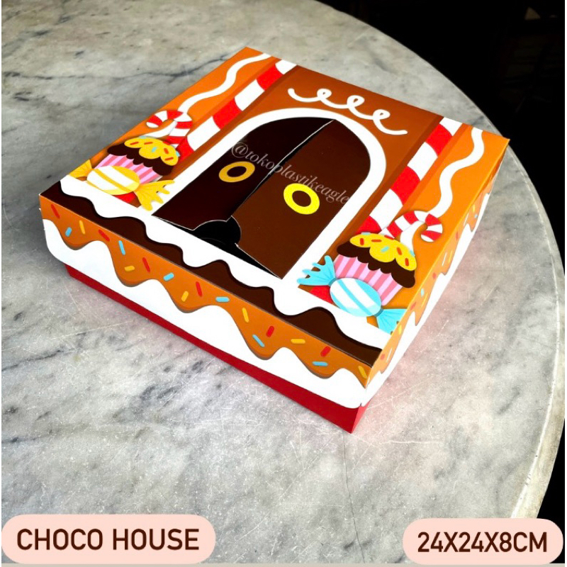 

[CHRISTMAS EDITION] Dus Natal CHOCO HOUSE 24x24x8CM