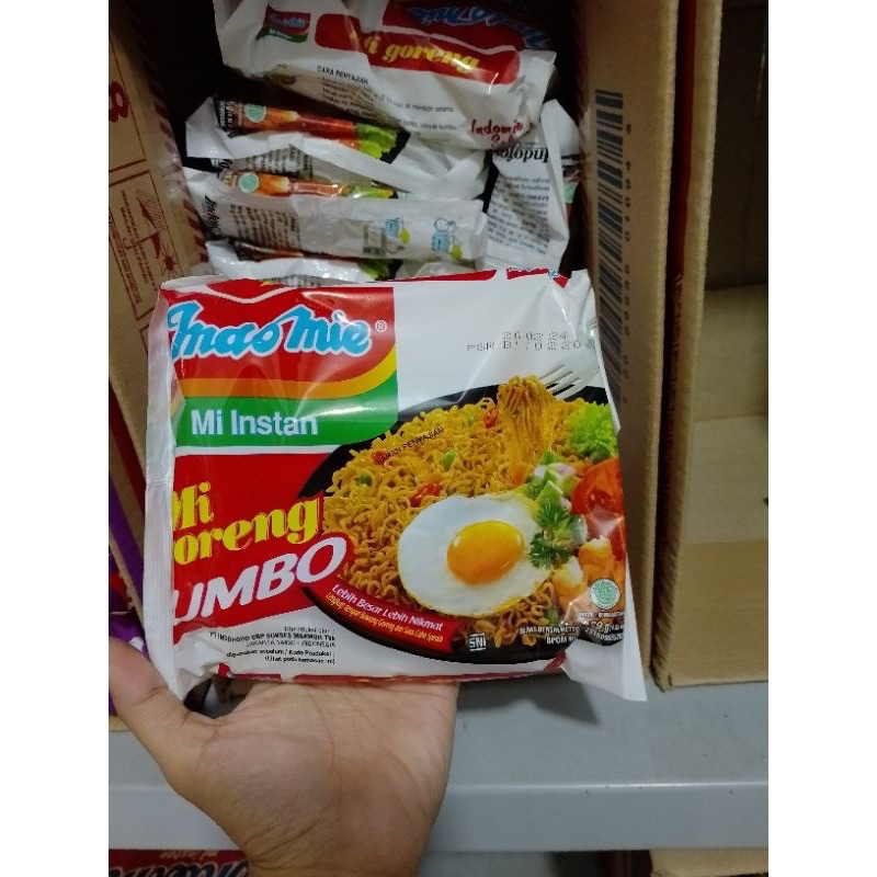 

Indomie Goreng Jumbo isi 5pcs