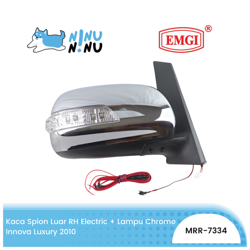 Kaca Spion Elektrik Toyota Innova Luxury tahun 2010 Emgi - Lampu