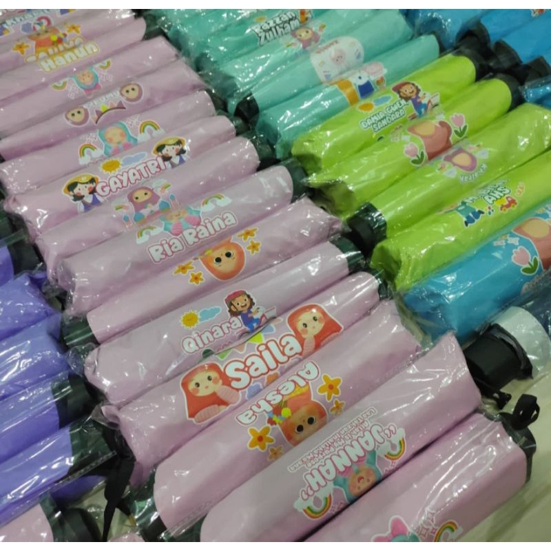 PAYUNG ANAK CUSTOM NAMA / PAYUNG KARAKTER / PAYUNG CUSTOM