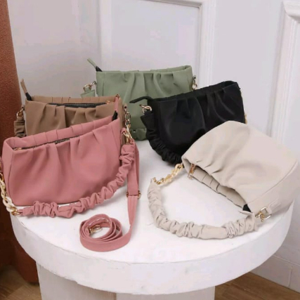 Tas wanita aelin -- sling bag wanita kekinian modis -- tas bahu wanita -- tas wanita terbaru -- shou