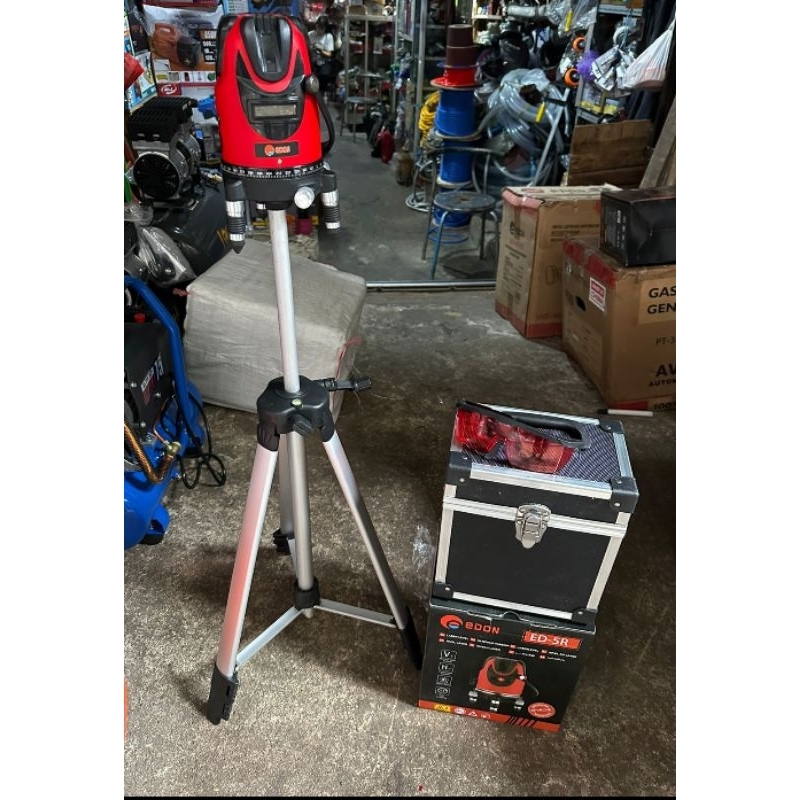 LASER LEVEL METERAN GARIS LEVILING ALAT UKUR LASER LINE