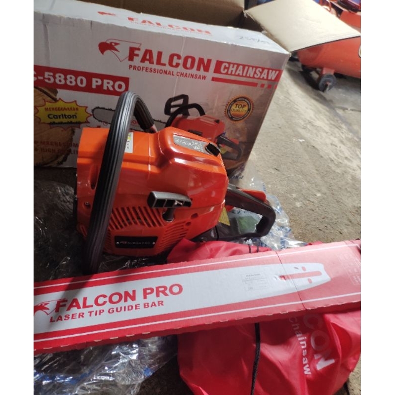 MESIN GERGAJI CHAINSAW FALCON PRO5880 ORIGINAL