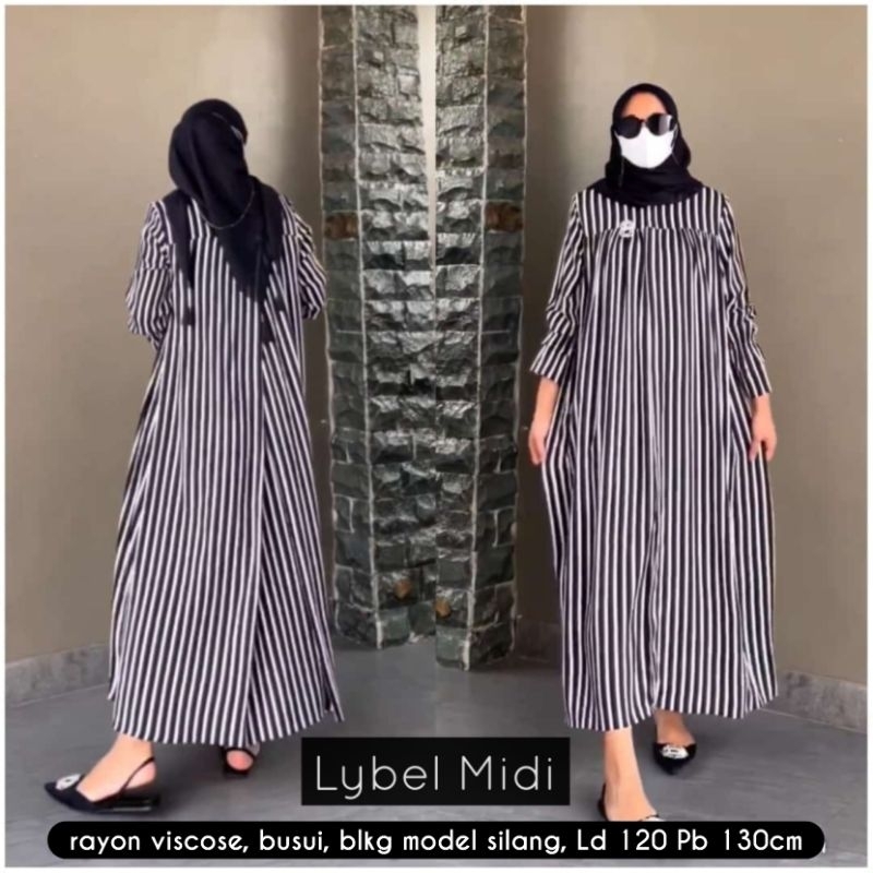 LYBEL MIDI POLKA LYBEL MIDI SALUR TERBARU STANDART DAN JUMBO