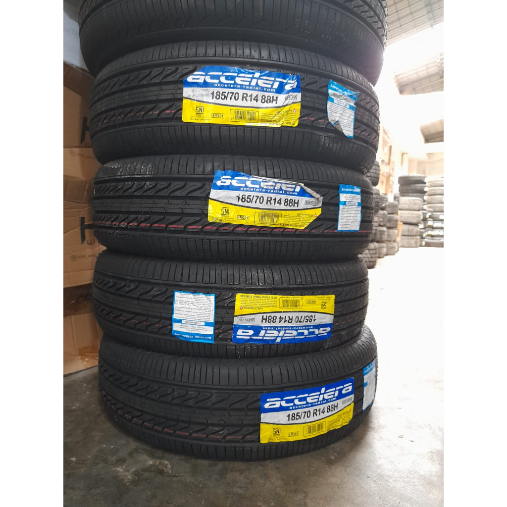 ban bawaan mobil avanza xenia DLL 185 70 R14 ACCELERA ECO-PLUS ban 185/70 r14 produksi terbaru