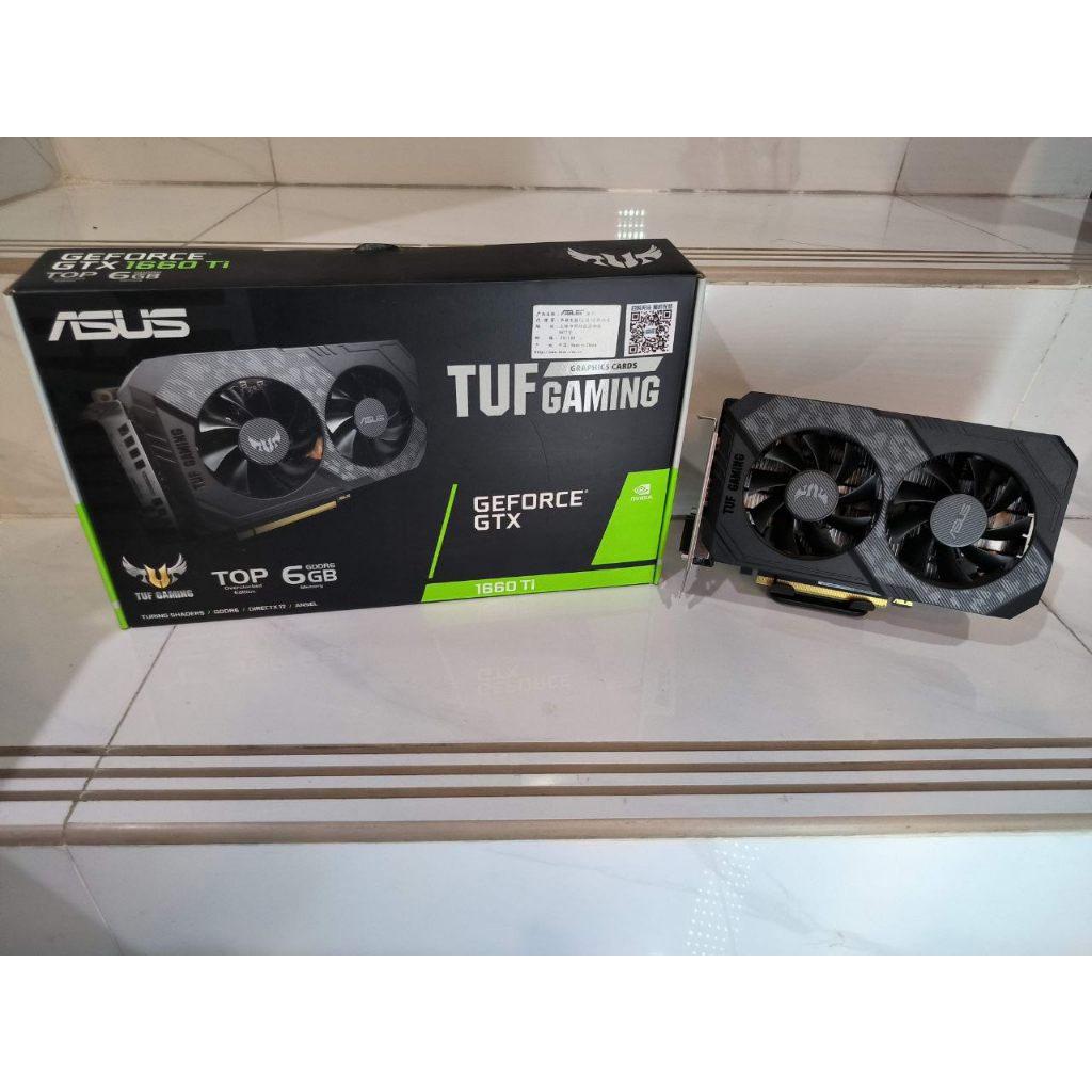 VGA Asus GTX 1660 Ti 6GB DDR6