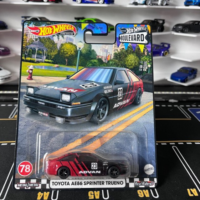 HOTWHEELS Toyota AE 86 Sprinter Trueno