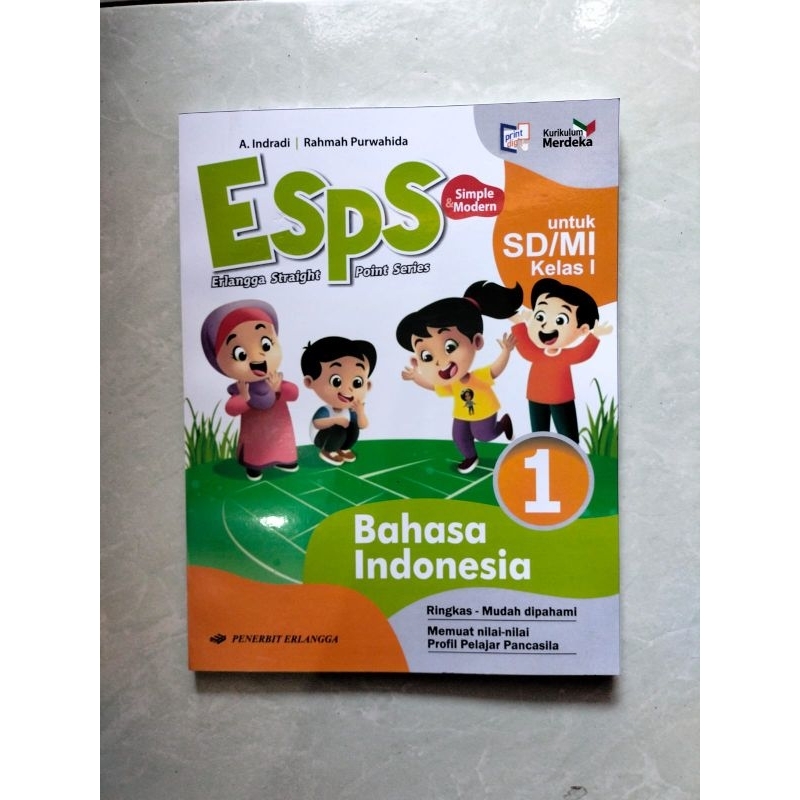 

ESPS BAHASA INDONESIA UNTUK SD/MI KELAS 1