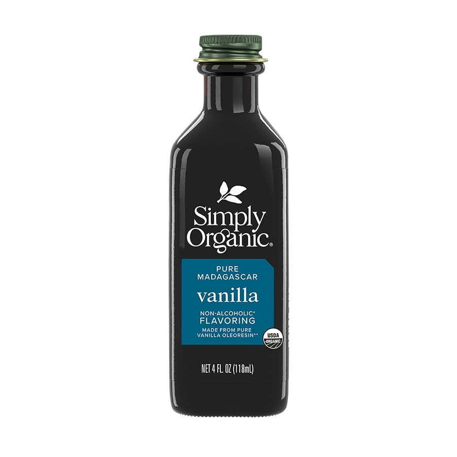 

Simply Organic Madagascar Vanilla Non Alcoholic Flavoring - 59 ml