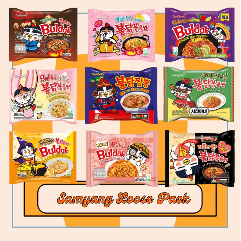 

[SAMYANG] FREE BOX PACKING HALAL SAMYANG SATU PCS/ SATUAN VARIASI