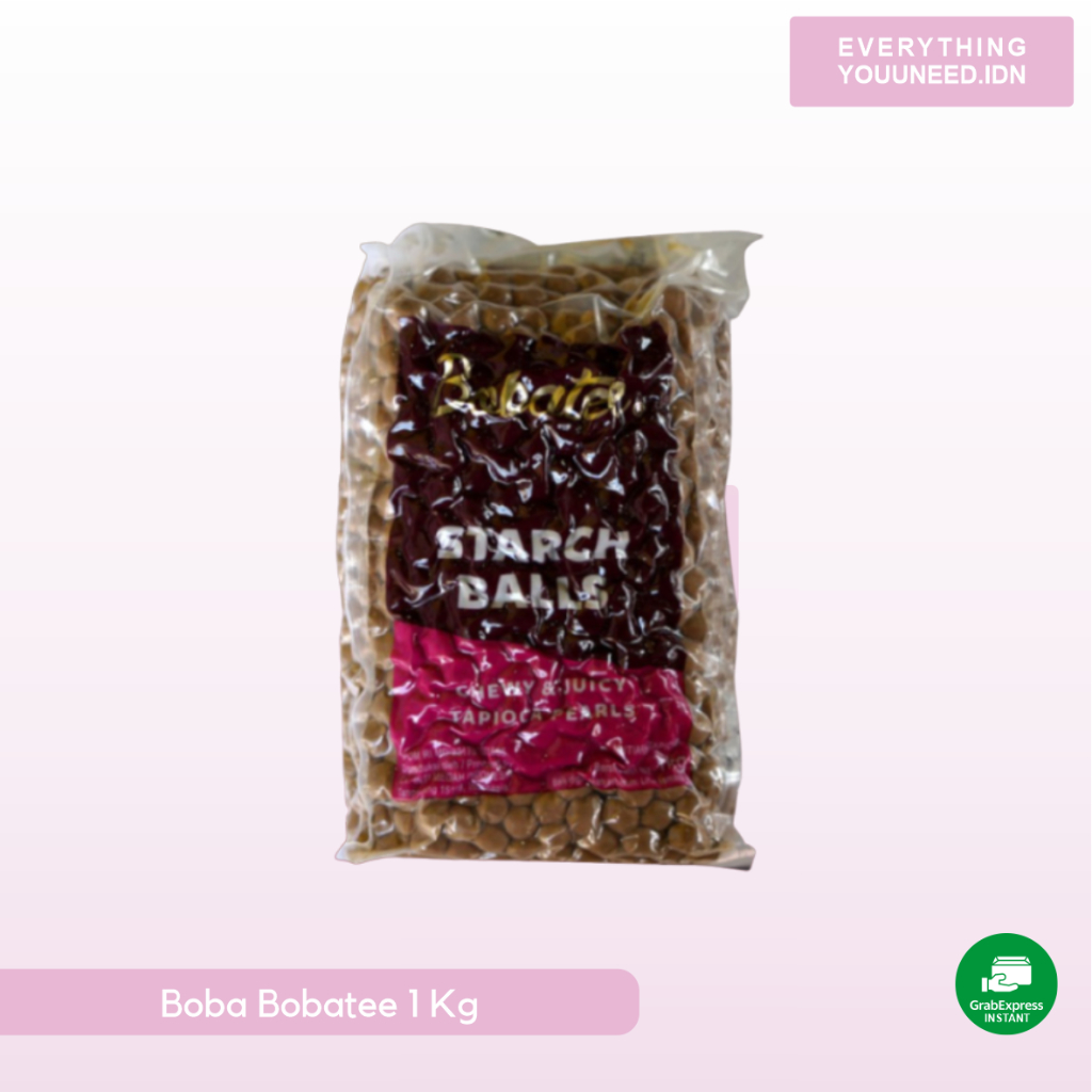 

Bobatee Tapioca Pearl / Toping Bobba 1 Kg