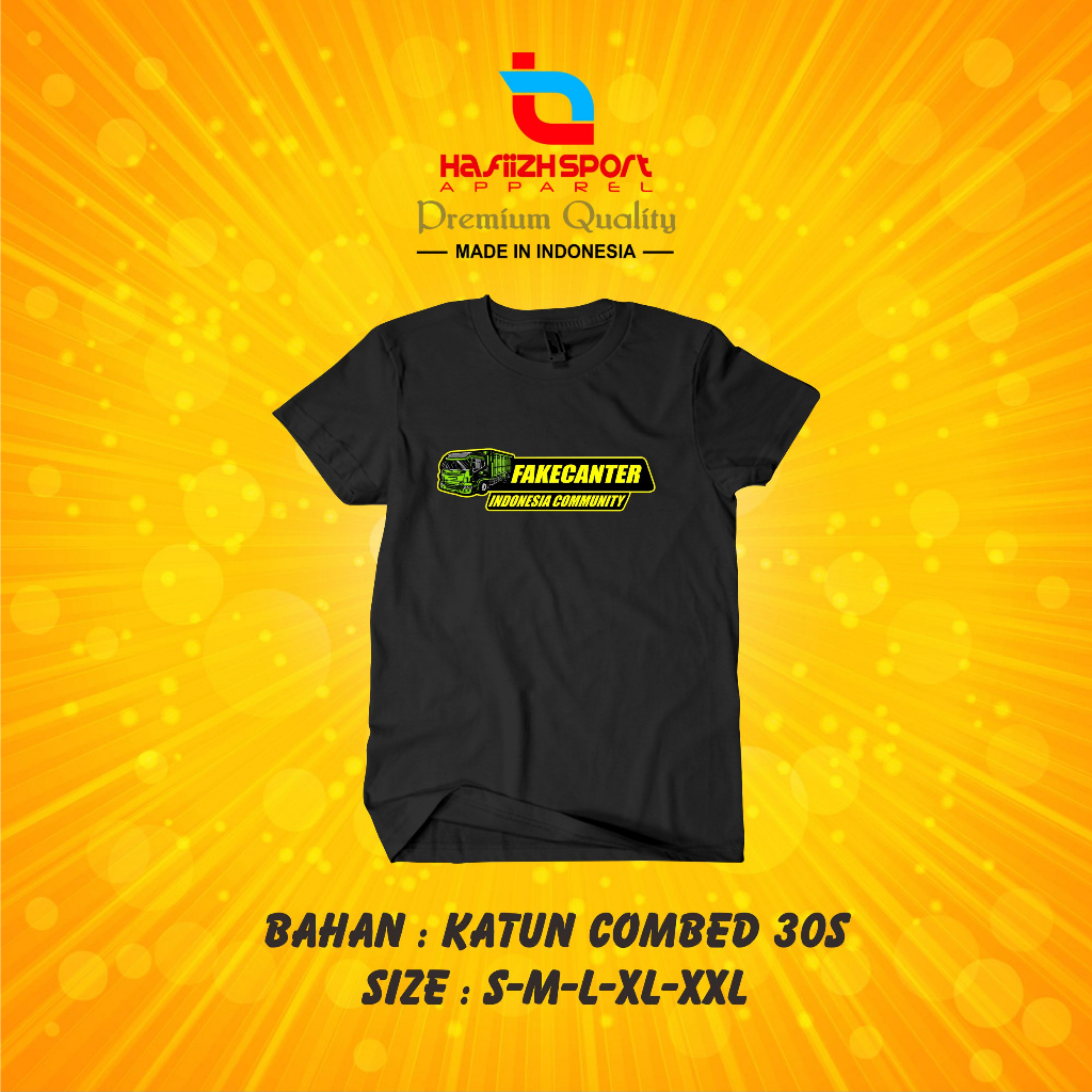 KAOS BAJU CANTER INDONESIA COMMUNITY PREMIUM
