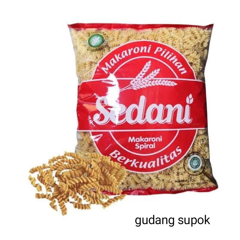 

Makaroni Sedani Spiral 1kg