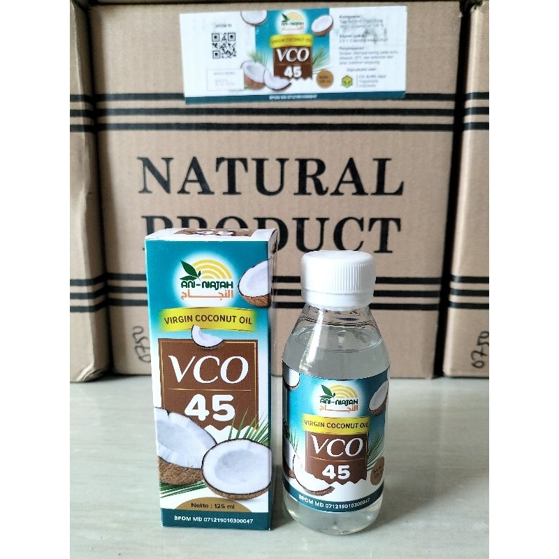 

vco 45 virgin coconut oil 125ml