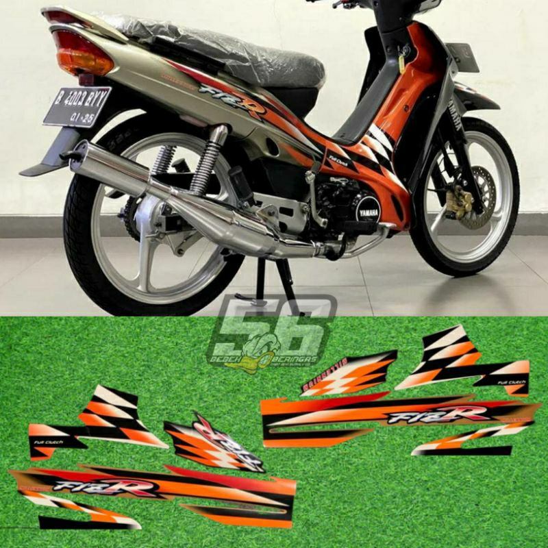 striping fizr f1zr millenium orange