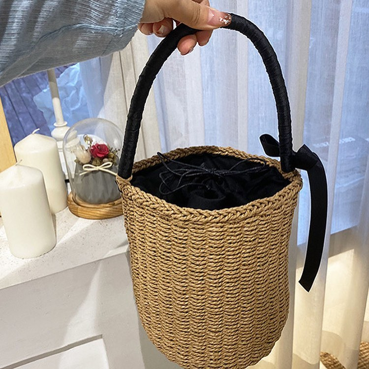 AYRA Bucket Bag Straw bag Tas Wanita import