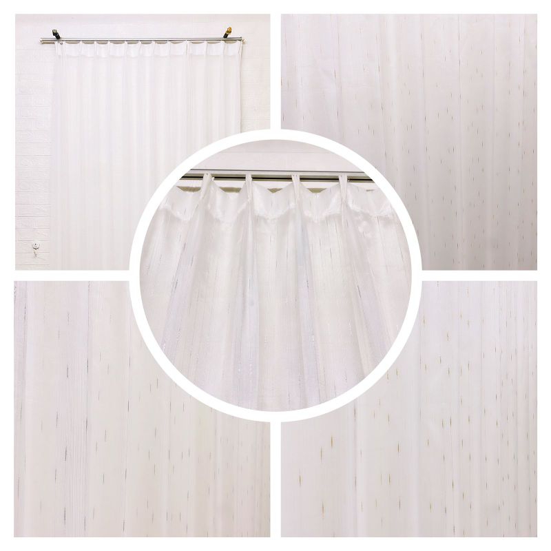 VITRASE GORDEN LAPISAN GORDEN PURING GORDEN IMPORT VOIL PUTIH POLOS VITRASE SALUR HUJAN SILVER GOLD