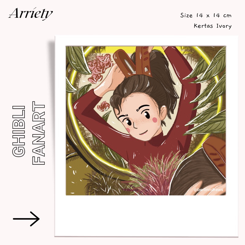 

ART PRINT GHIBLI by berlindraws