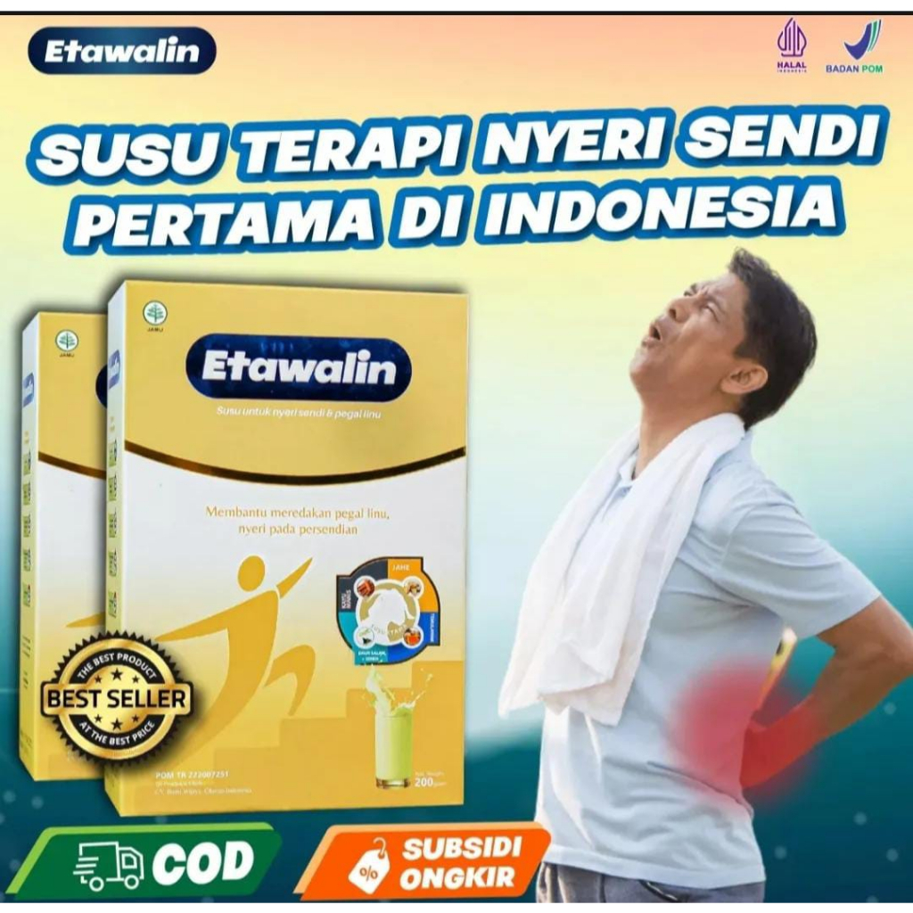 

Etawalin Susu Kambing Etawa Untuk Asam Urat Original 1 Box BPOM