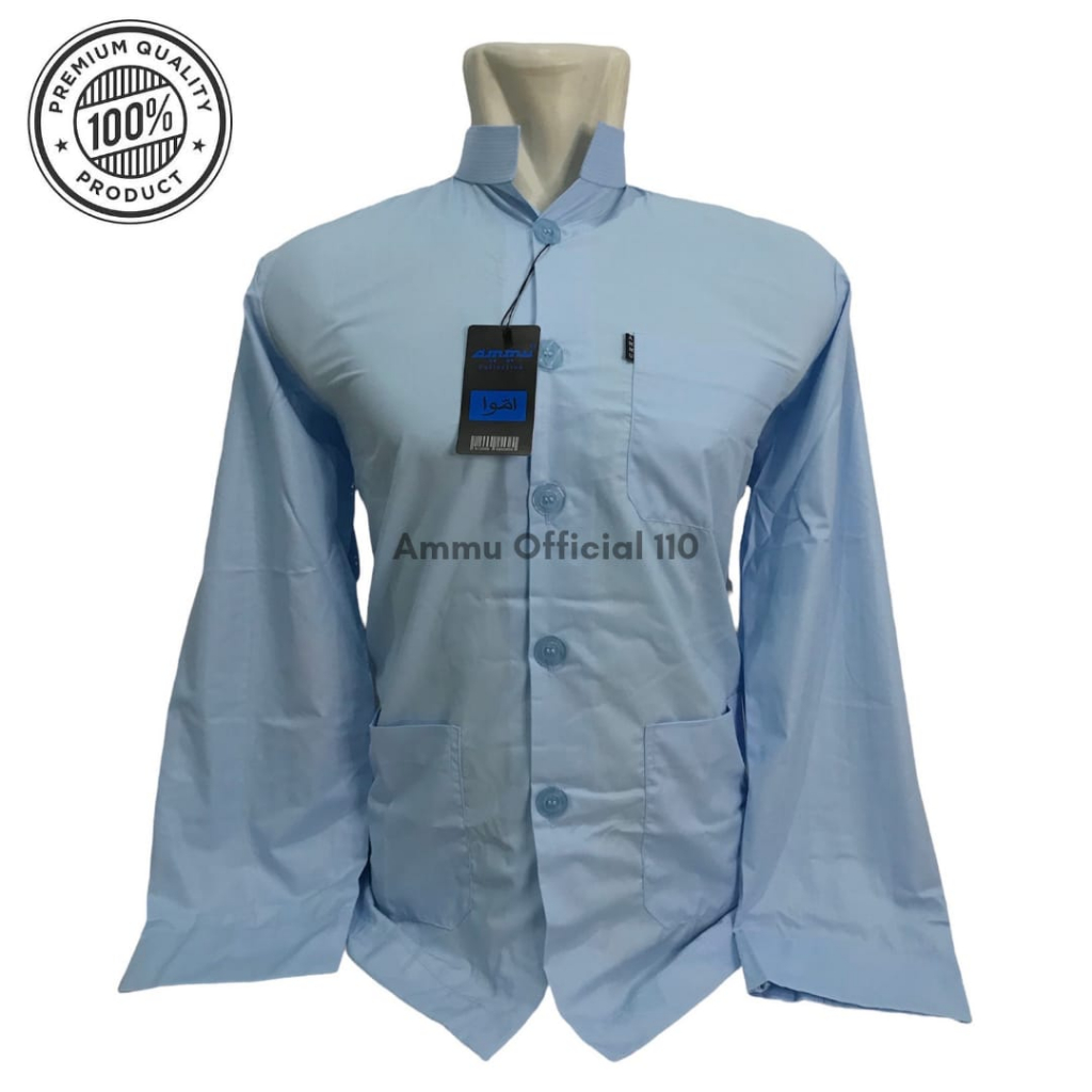 BAJU KOKO AMMU WARNA BIRU LANGIT