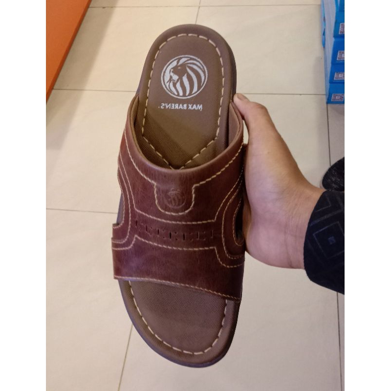 SANDAL KULIT SANDAL PRIA MAX BARENS ORIGINAL PRODUK TERBATAS ORIGINAL