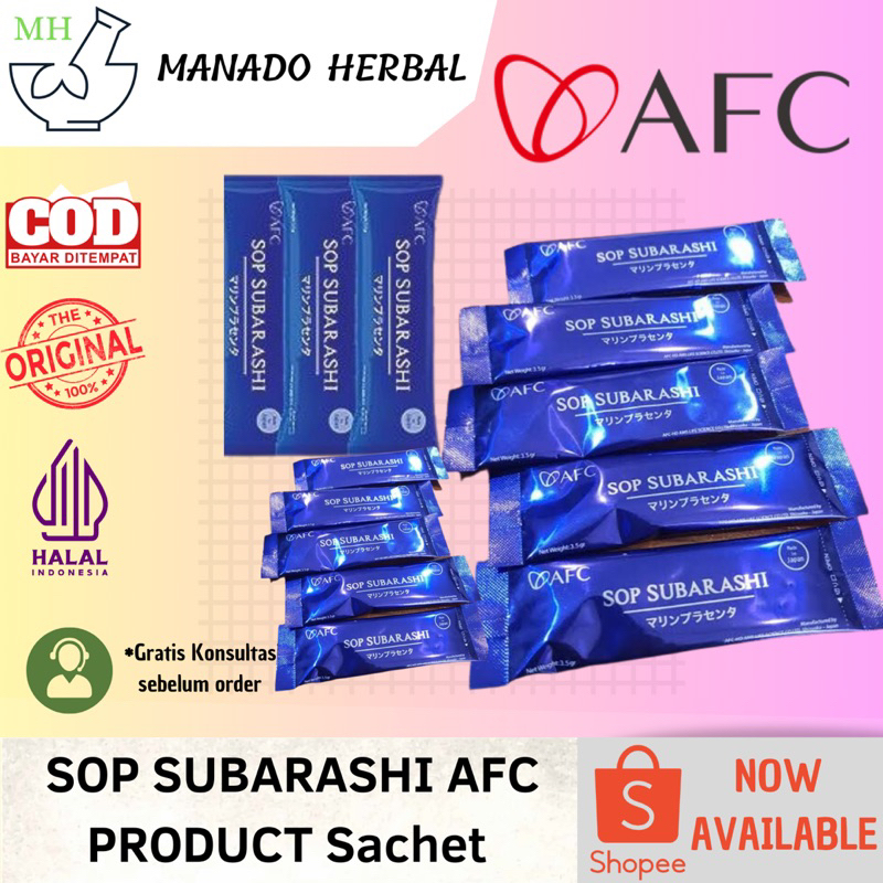 MANADO - SOP SUBARASHI Sachet AFC Produk (100% Original) Distributor Resmi